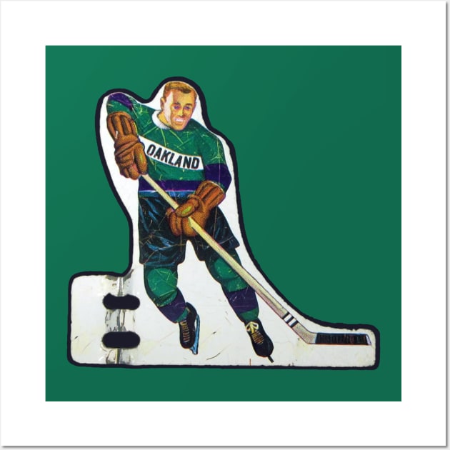 Coleco Table Hockey Players - Oakland Seals Wall Art by mafmove